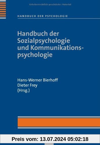 Handbuch der Psychologie: Handbuch der Sozialpsychologie und Kommunikationspsychologie: BD 3